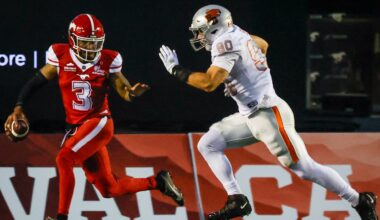 Stampeders QB Vernon Adams injured in loss to Lions