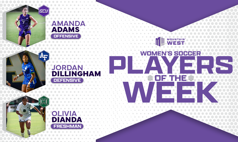MW Women's Soccer Players of the Week - Aug. 24