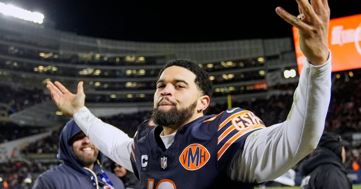Confident Caleb Wlliams has Bears flying high