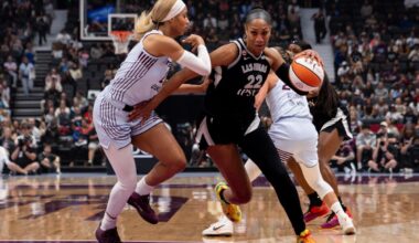 Wilson scores 27 as Las Vegas Aces beat short-handed Toronto Tempo 88-78