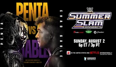 WWE SummerSlam 2026 Penta vs Chad Gable
