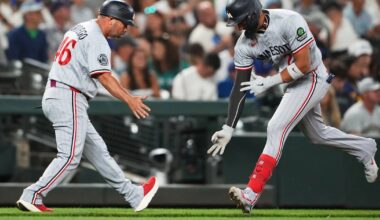 Lewis hits tying homer in seventh and Keaschall provides go-ahead double as Twins beat Mariners