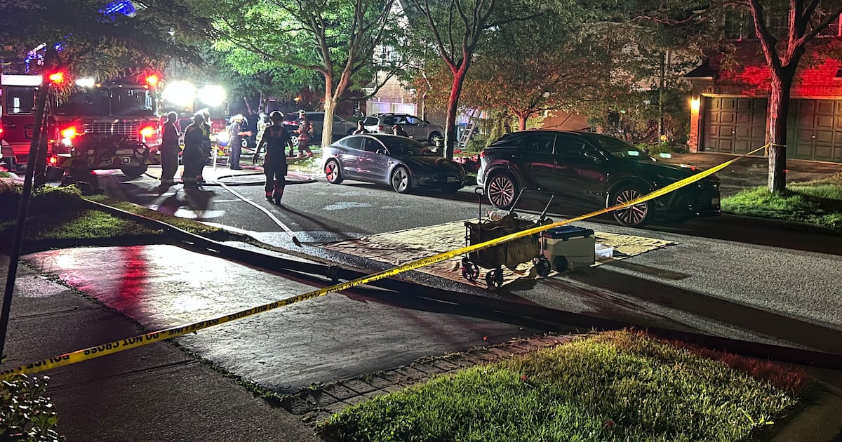 Mississauga house fire sends 1 person to hospital
