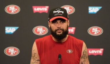 Receiver Mike Evans misses practice for the San Francisco 49ers with a strained quadriceps