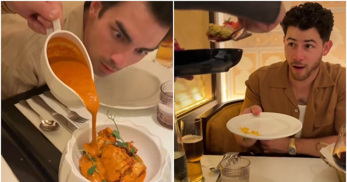 Jonas Brothers eat at Toronto's Adrak Yorkville for third time
