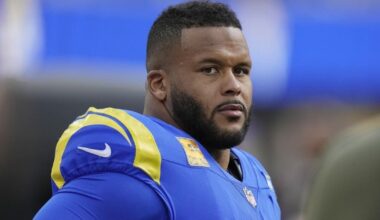 Los Angeles Rams’ Sean McVay: No update on Aaron Donald, but ‘trending upwards’