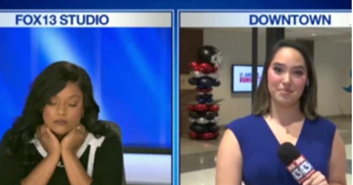 Sleeping beauty: News anchor goes viral after dozing off during live broadcast - CTV News