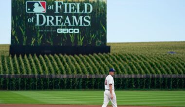 MLB is back at the Field of Dreams, now in a permanent ballpark amid the corn