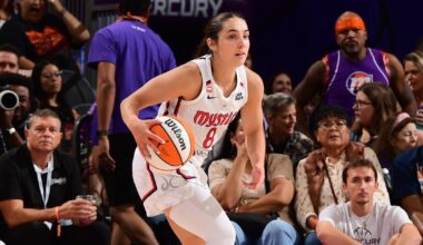 Georgia Amoore scores career-high 25 and Mystics move into 6th win over Mercury