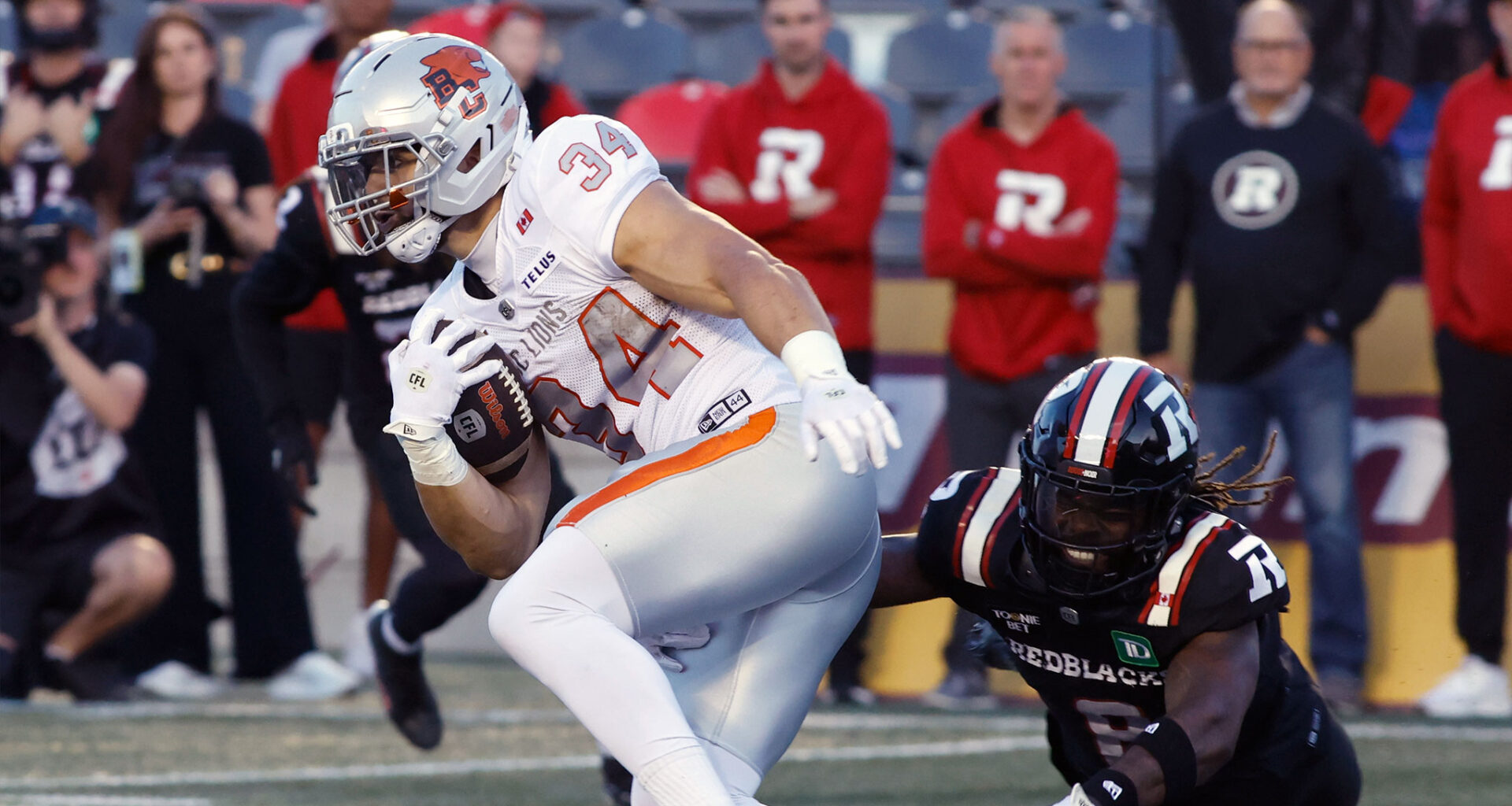 Horvath leads Lions past REDBLACKS for fifth straight win