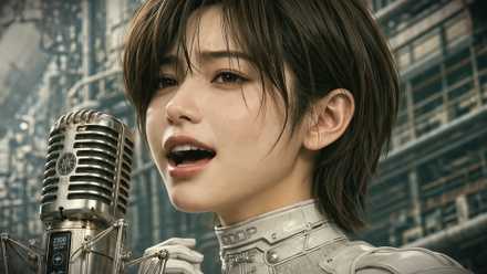 Evie from Stellar Blade: Bloodrain in the