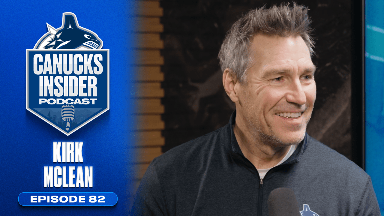 Kirk McLean Joins Canucks Insider Podcast to Reflect on his Professional Career and Connecting with the Community