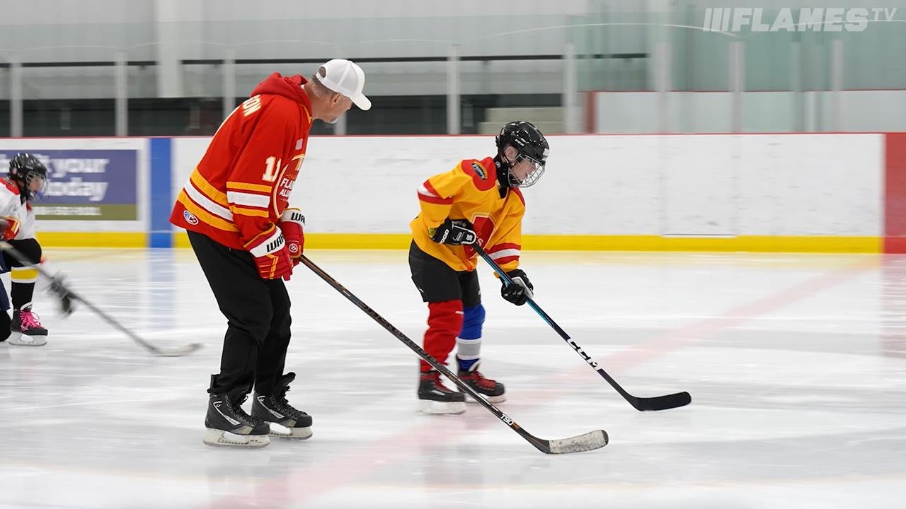 Learning From The Pros | Calgary Flames