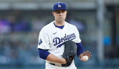 Skubal gives up 3 runs in 5 innings in Dodgers home debut