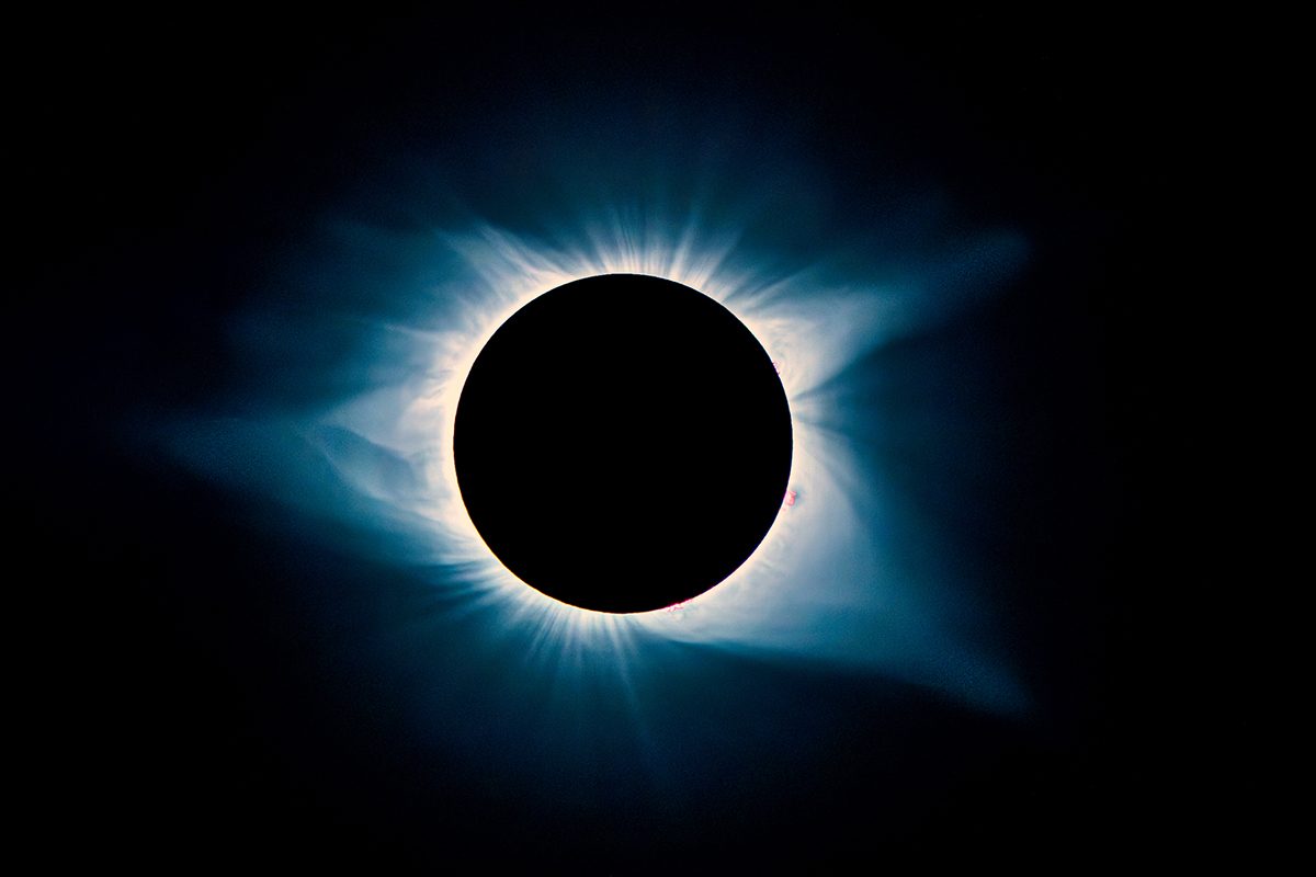 Total solar eclipse. Credit: Sky Noir Photography by Bill Dickinson / Getty Images