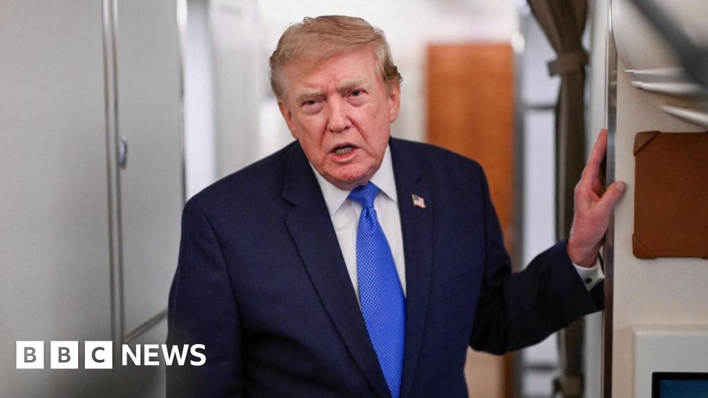 Trump suggests new talks with Iran to begin on Monday - BBC