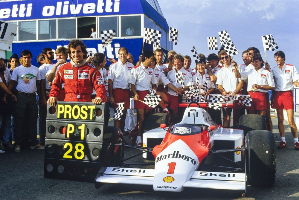 Prost’s 1987 Portugal victory in the ‘standard’ MP4/3 set a new F1 record for world championship GP wins