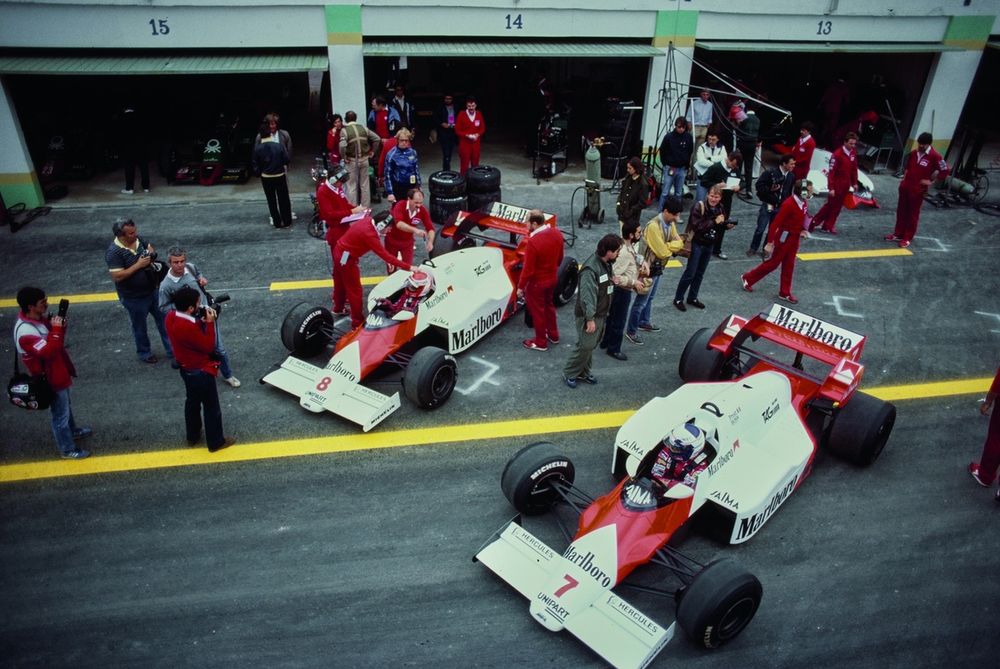 Lall admits he felt the pain of Prost missing out on the 1984 title by half a point