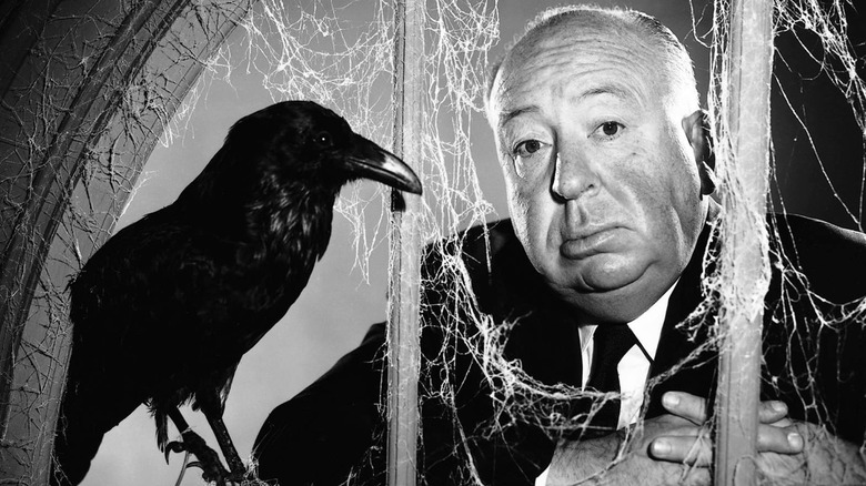 Alfred Hitchcock in a promotional photo for 