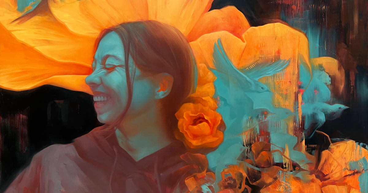 Dreamlike Figurative Paintings Blur Memory and Imagination