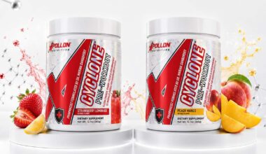Apollon Nutrition Cyclone Pre-Workout built for performance