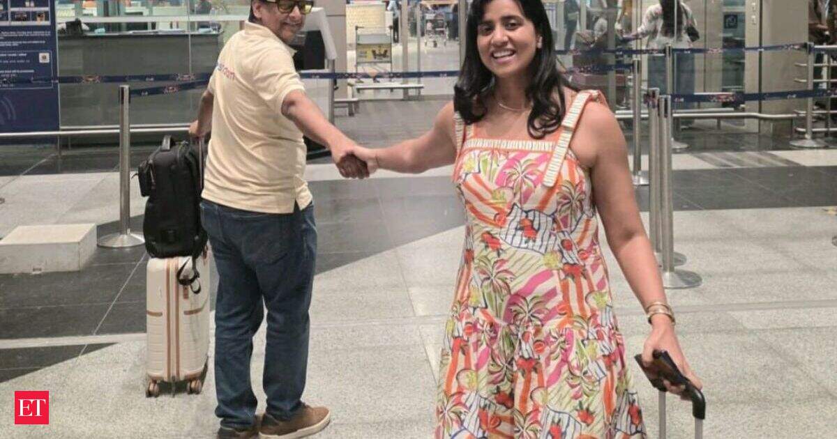 YesMadam co-founder Aditya Arya shares photo from 90 second meetup with wife at airport, netizens divided on startup marriage lifestyle