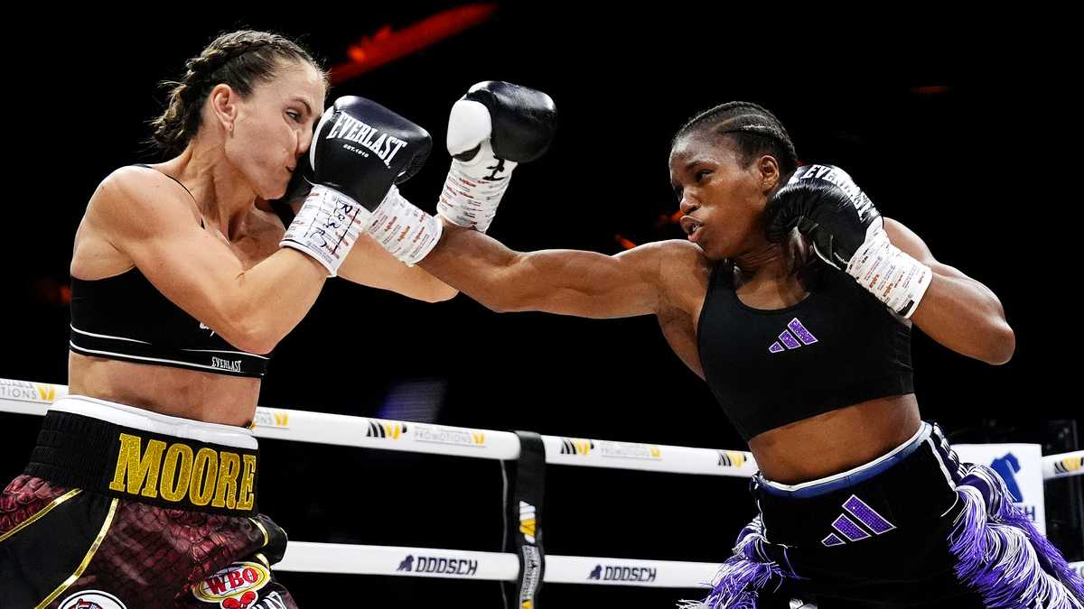 Amelia Moore of Maine comes up short in world title fight