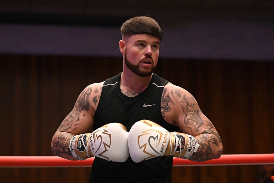 Ibiza Final Boss during a media workout