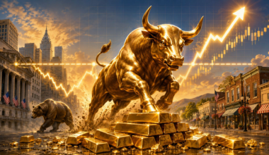 Wall Street goes full-bull on gold as rate-hike bets recede, Main Street maintains bullish majority with Fed minutes on the menu