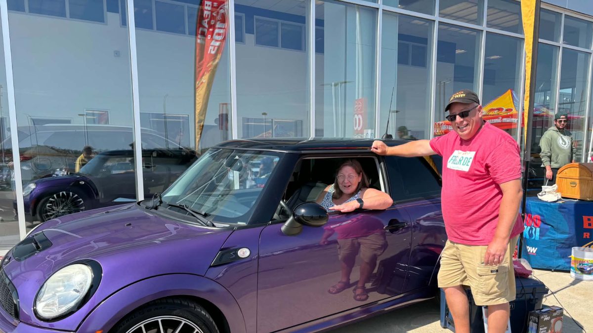 Kinistino woman wins 2008 Mini Cooper in annual radio contest