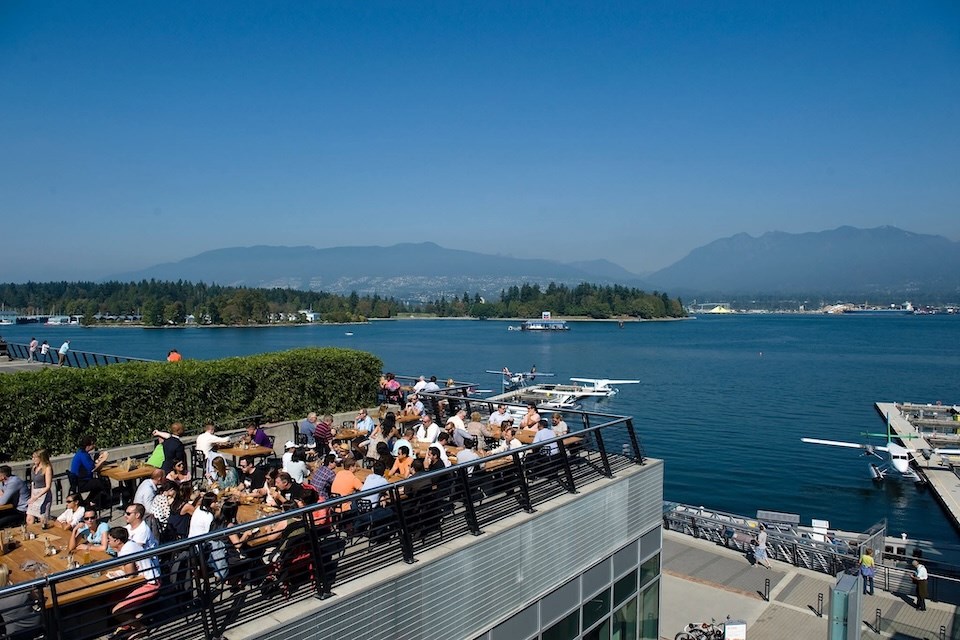 Best restaurants with a waterfront view in Vancouver BC