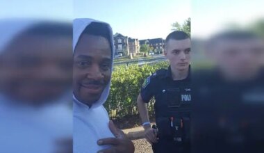 VIDEO: Man asks cop to box in Brampton - it's not illegal but it is 'unusual'