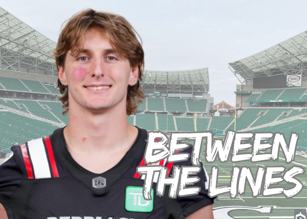 Between The Lines: Former Saskatchewan Huskies DL Charlie Parks plays first CFL game at home