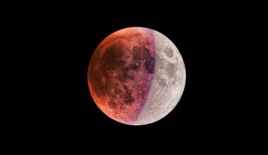 Lunar eclipse. Photo by: Alan Dyer/VWPics/Universal Images Group via Getty Images