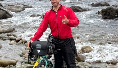 Hamilton man completes cross-Canada cycle journey in aid of animal welfare