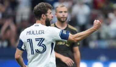 Muller's penalty kick salvages draw for Whitecaps vs. Los Angeles FC
