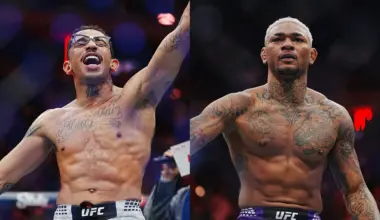 Tresean Gore spoke to Joe Rogan after his UFC 330 win