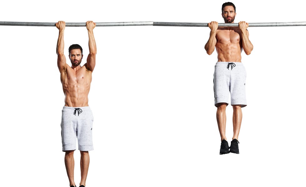barbell, shoulder, physical fitness, standing, pull up, arm, joint, horizontal bar, exercise equipment, free weight bar,
