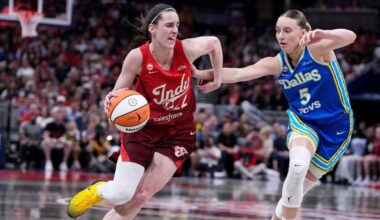 Caitlin Clark, Aliyah Boston come up big to propel Fever past Wings