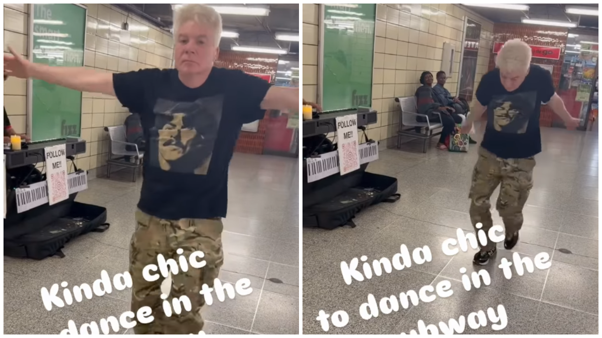 Mike Myers turns Toronto subway station into a dance floor