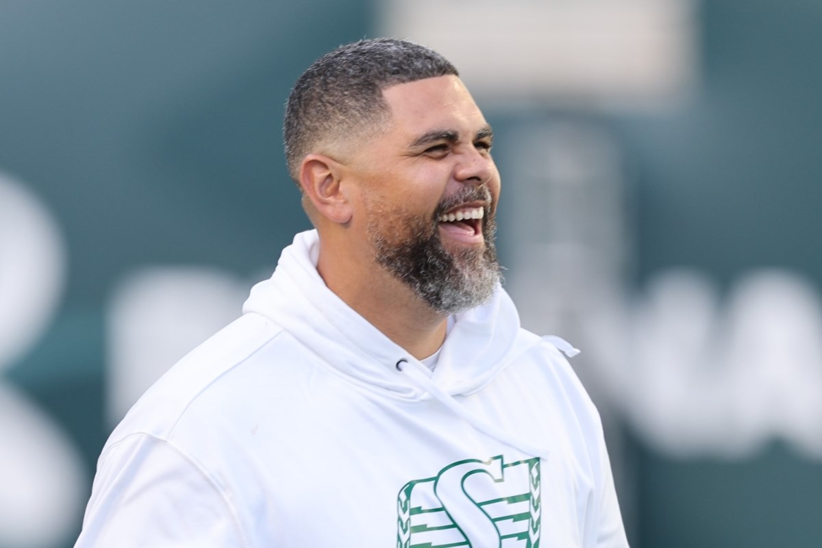 ‘I'm just so proud of these guys’: Corey Mace lauds Riders reinforcements in win over Elks