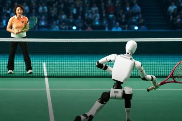World's First Human vs Robot Tennis Match Debuts: Robot's Jaw-Dropping Extreme Saves Leave Tennis Star Zheng Jie Stunned