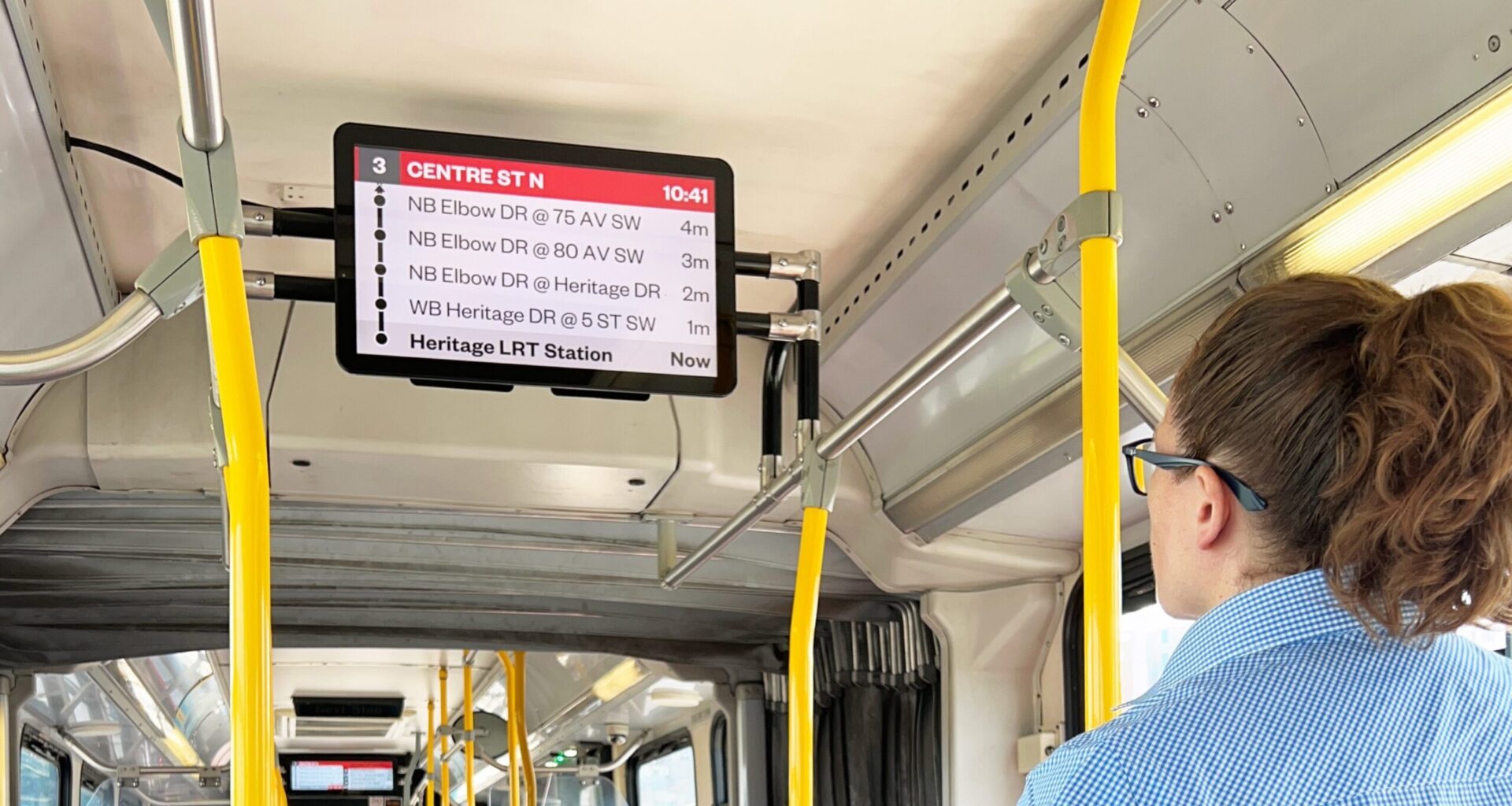 Calgary Transit to add real‑time information screens on all buses by 2027