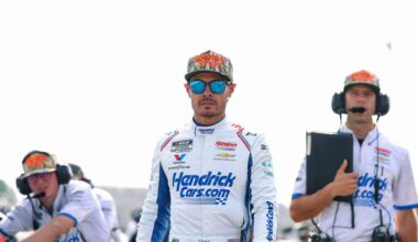 Kyle Larson Rushes from NASCAR Richmond Race to the Knoxville Nationals