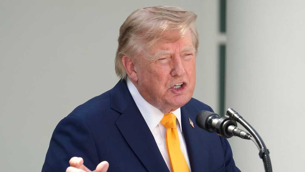 Trump considers renaming Lake Ontario as trade war with Canada escalates