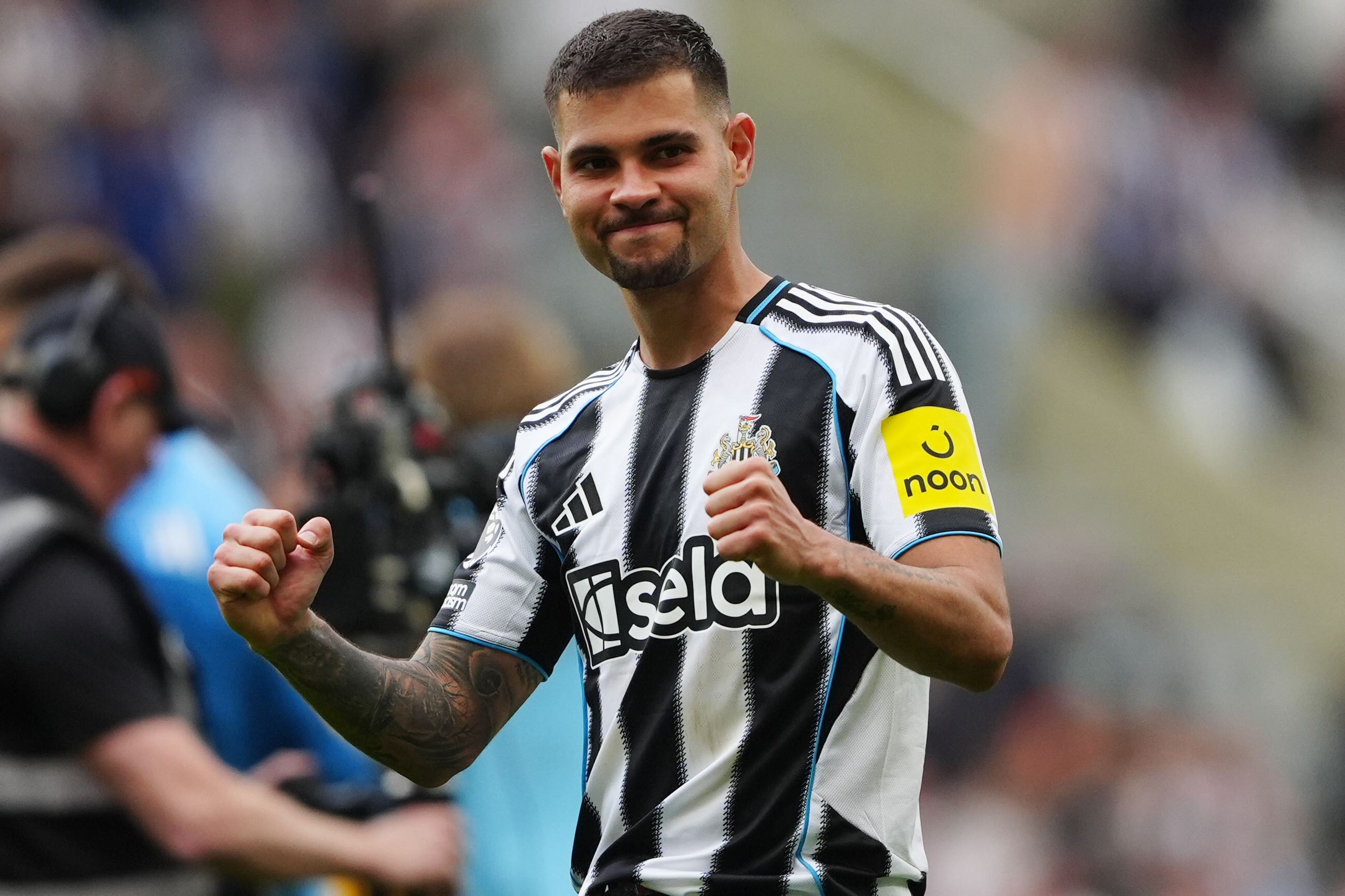Bruno Guimaraes has joined Arsenal from Newcastle