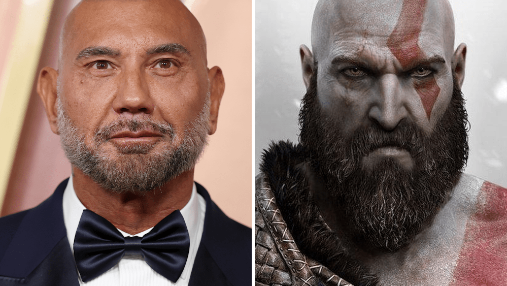 Dave Bautista Officially Set as Kratos in 'God of War' TV Series