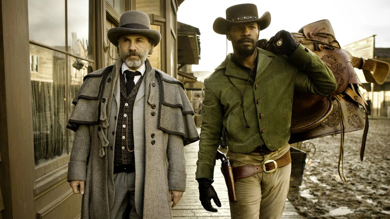 Django and Dr. King Schultz looking for their next bounty in 