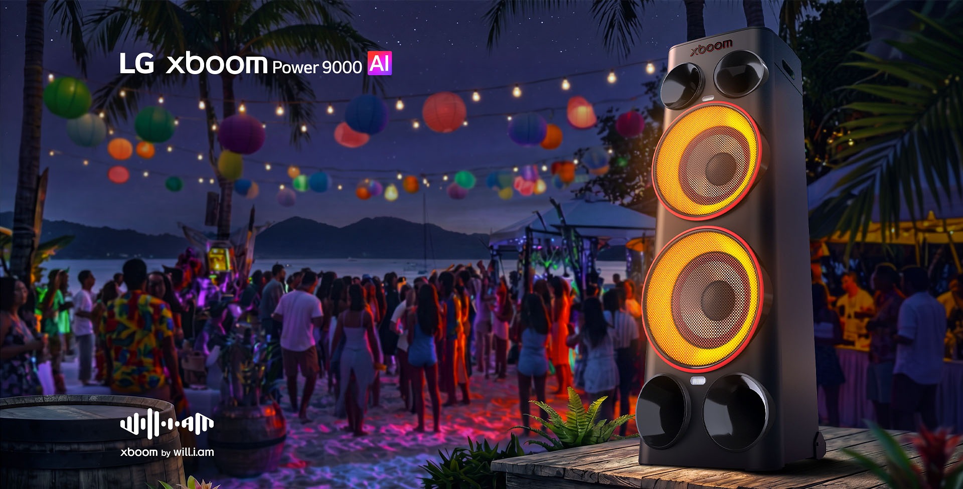 LG And will.i.am Turn The xboom Power Series Into A Karaoke Party Machine