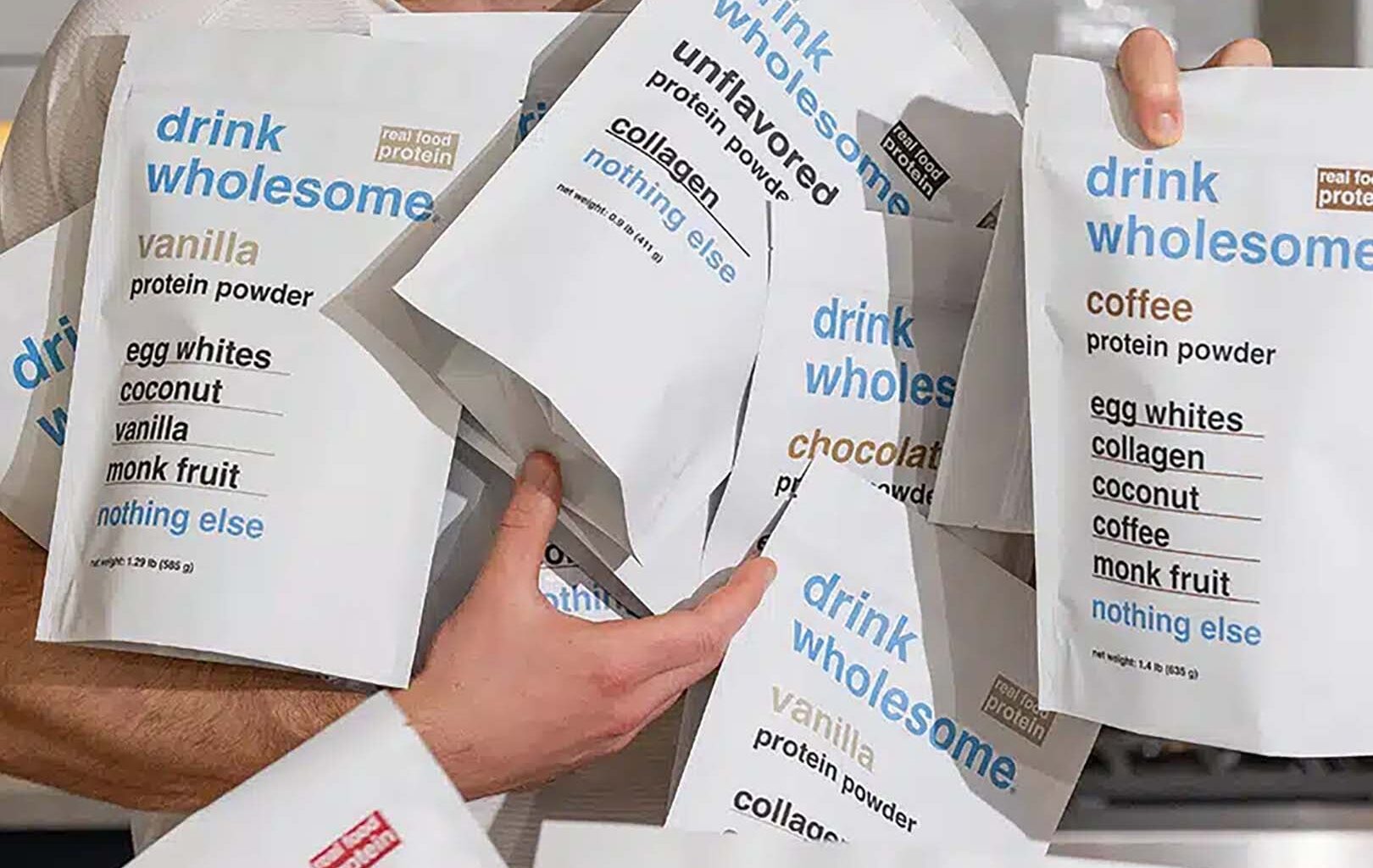 Drink Wholesome finally restocks its Strawberry Protein Powder